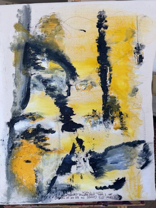 Untitled 1 — Acrylic on canvas · unframed